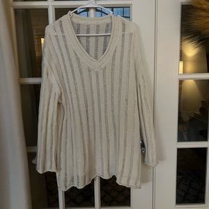 Cream sweater